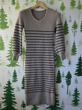 romantic long sleeve dress A-line Romantic Simple Long Sleeves Beach Wedding Dresses, Bridal Gown –  bridalsew main image 1
